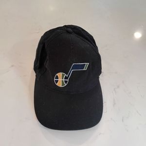 Utah Jazz black baseball hat, OS